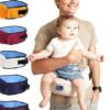 Baby Hip Carrier (Blue and Maroon Color)