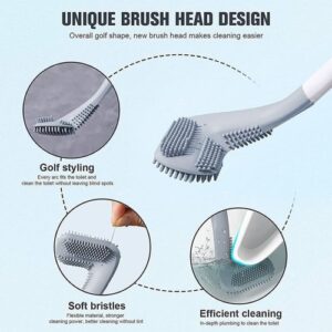 Buy 1 Get 1 Free   Multicolor Plastic Toilet Cleaner Brush